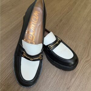 Sam Edelman Women's Loafers with Gold Bit Detail